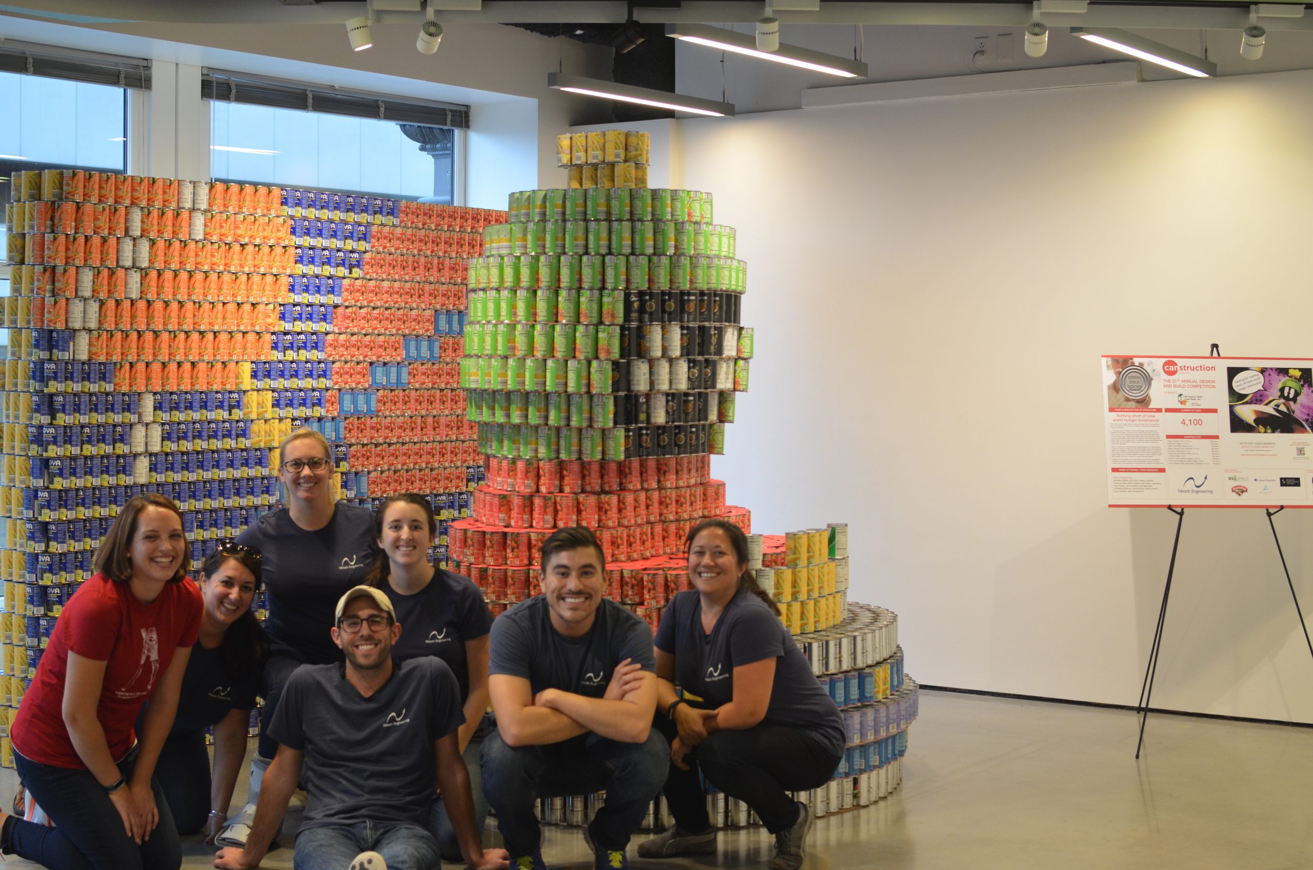 Canstruction 2016 Team Picture Scaled