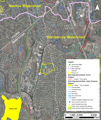 12589 11 Quinsigamond Community College Watershed Map