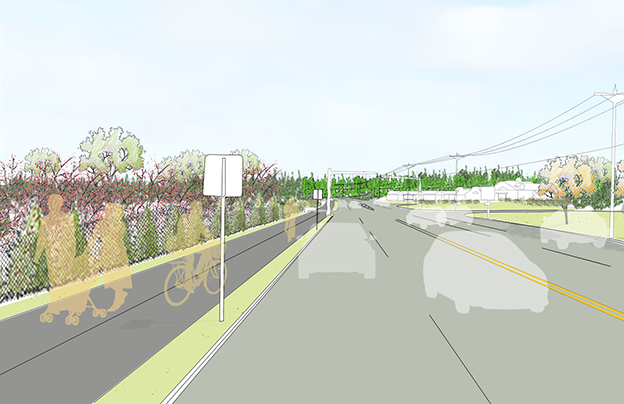 12872.2 Route 125 Corridor Study Rendering Great Pond Rd final