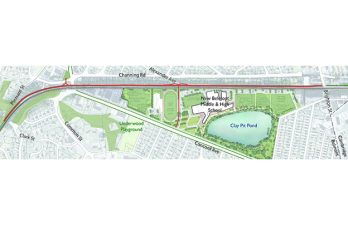13548 Belmont Community Proposed Path Map