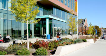Tufts Cummings Center Plaza