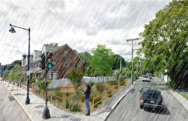 Bwsc Gi Lid On Call Rain Garden Rendering