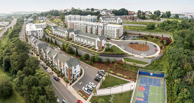 Overlook Terrace At Orient Heights Site Aerial