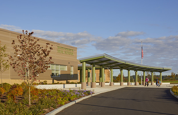 Beal Elementary School's Main Entrance