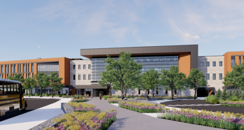 Diman School Rendering of Main Entry