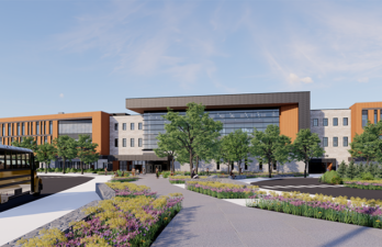 Diman School Rendering of Main Entry